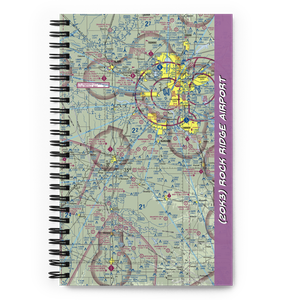 Rock Ridge Airport (2OK3) VFR Sectional Notebook