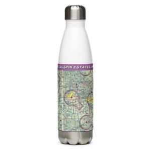 Tailspin Estates Airport (58TX) VFR Sectional Water Bottle