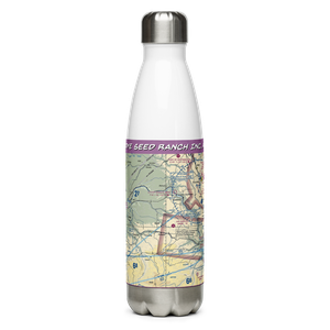 Dye Seed Ranch Inc. Airport (58WA) VFR Sectional Water Bottle