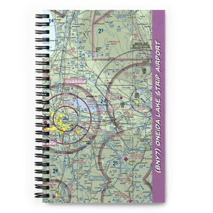 Oneida Lake Strip Airport (8NY7) VFR Sectional Notebook