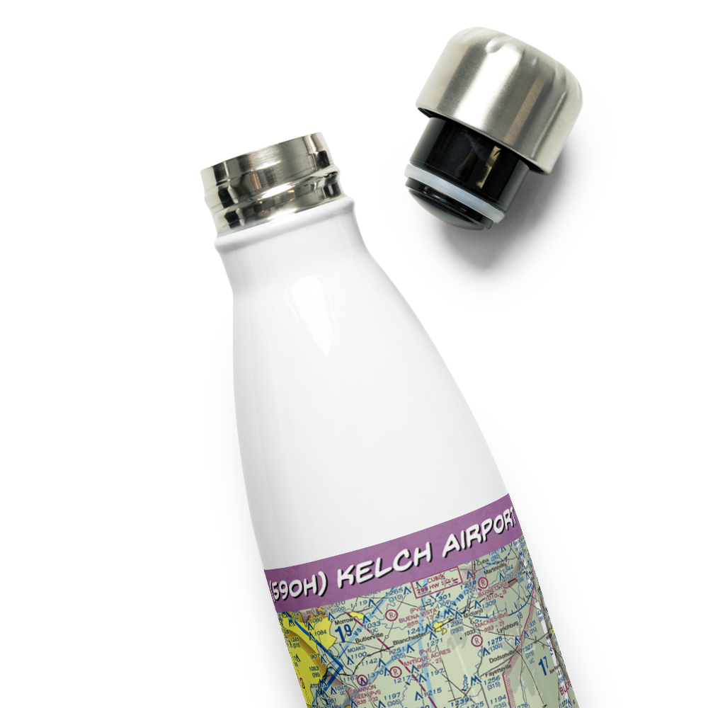Kelch Airport (59OH) VFR Sectional Water Bottle 
