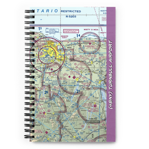 Turnbull Airport (48NY) VFR Sectional Notebook