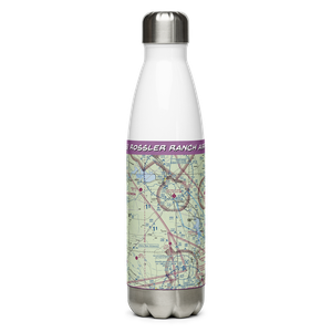 Rossler Ranch Airport (59TS) VFR Sectional Water Bottle