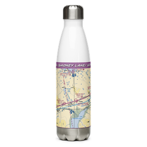 Tazlina /Smokey Lake/ Seaplane Base (5AK) VFR Sectional Water Bottle