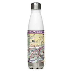 Memory Lake Airport (5AK8) VFR Sectional Water Bottle