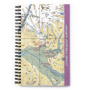 Fireweed Airport (0AK8) VFR Sectional Notebook