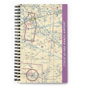 Glass Ranch Airport (TS13) VFR Sectional Notebook