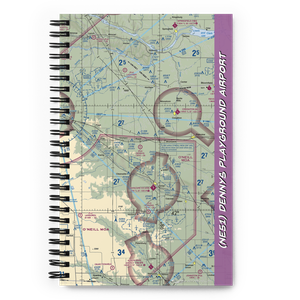 Dennys Playground Airport (NE51) VFR Sectional Notebook