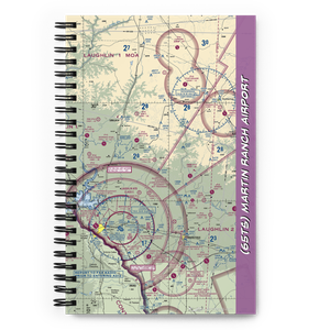 Martin Ranch Airport (65TS) VFR Sectional Notebook