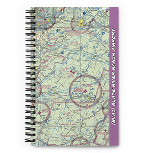 Slate River Ranch Airport (8VA1) VFR Sectional Notebook