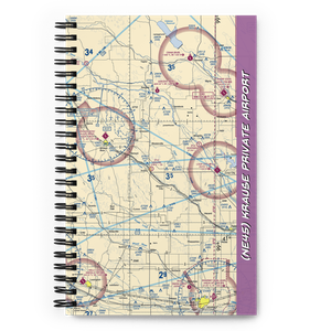 Krause Private Airport (NE45) VFR Sectional Notebook