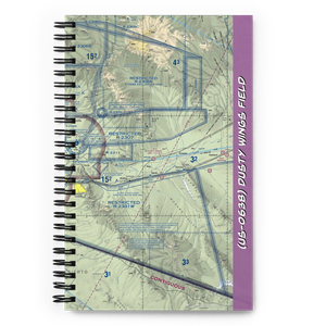Dusty Wings Field (US-0638) VFR Sectional Notebook