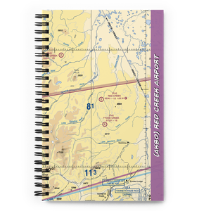 Red Creek Airport (AK80) VFR Sectional Notebook