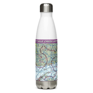 Mile Creek Airport (5CT7) VFR Sectional Water Bottle