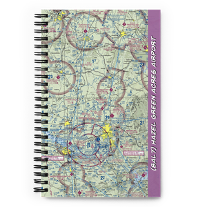 Hazel Green Acres Airport (8AL7) VFR Sectional Notebook