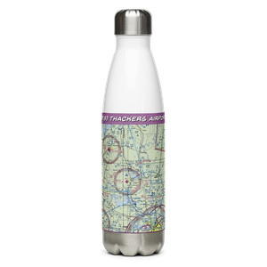 Thackers Airport (5F8) VFR Sectional Water Bottle
