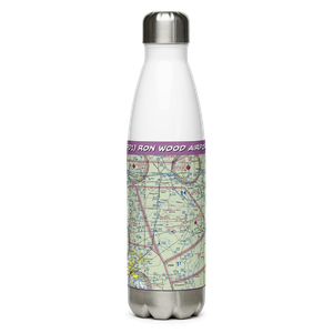 Ron Wood Airport (5FD1) VFR Sectional Water Bottle