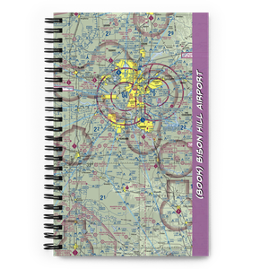 Bison Hill Airport (80OK) VFR Sectional Notebook
