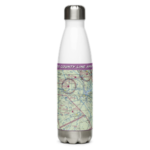 County Line Airstrip (5FD3) VFR Sectional Water Bottle