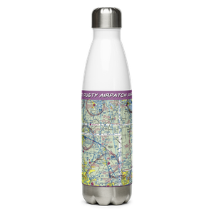 Dusty Airpatch Airport (5FL0) VFR Sectional Water Bottle