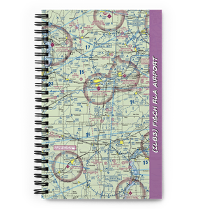 Fisch RLA Airport (IL83) VFR Sectional Notebook