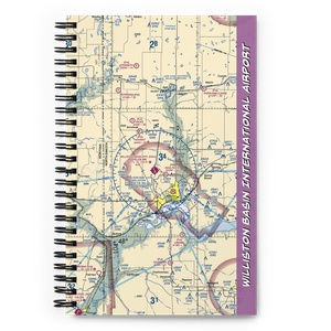 Williston Basin International Airport (XWA) VFR Sectional Notebook