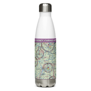 Roney Farms Airport (5GA6) VFR Sectional Water Bottle