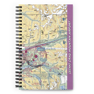 Crag Mountain Airport (52AK) VFR Sectional Notebook