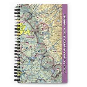 Flying Gluepie Ranch Airport (74CA) VFR Sectional Notebook