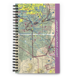 Sawtooth Airport (AZ04) VFR Sectional Notebook