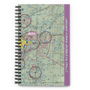Riverbend Ranch Airport (77KS) VFR Sectional Notebook