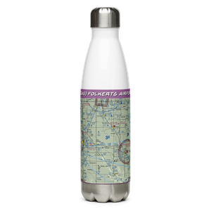 Folkerts Airport (5IA5) VFR Sectional Water Bottle