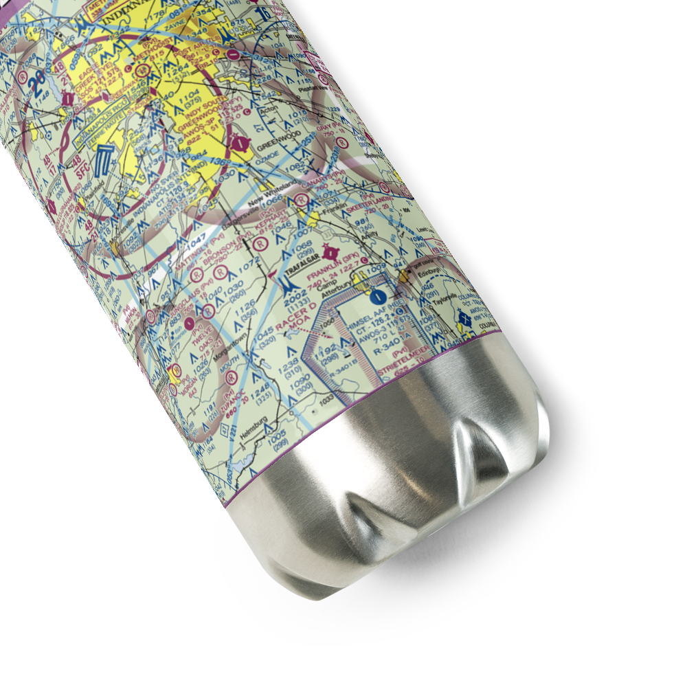 Miles Field (5II2) VFR Sectional Water Bottle 