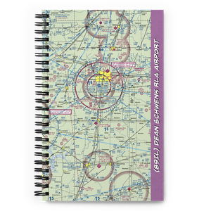 Dean Schwenk RLA Airport (89IL) VFR Sectional Notebook