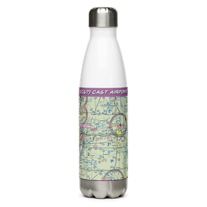 Cast Airport (5IS7) VFR Sectional Water Bottle