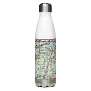 Mc Pherson Airport (5IS9) VFR Sectional Water Bottle