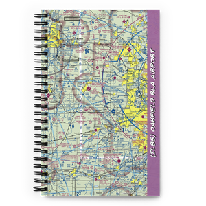 Oakfield RLA Airport (IL85) VFR Sectional Notebook