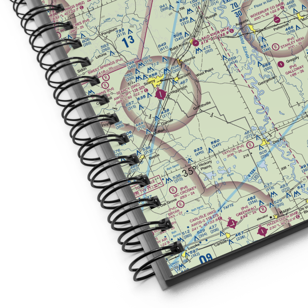Falwell Freeway (FALF) VFR Sectional Notebook 