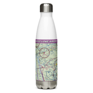 Lowe Airport (5KY5) VFR Sectional Water Bottle