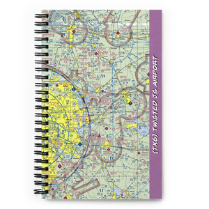 Twisted JS Airport (TX6) VFR Sectional Notebook