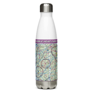 Marble Head Farm Airport (5MD0) VFR Sectional Water Bottle
