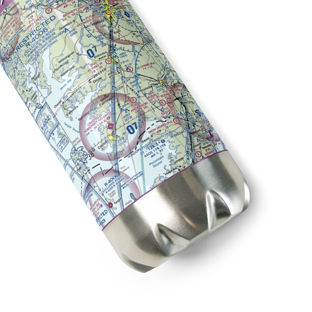 Bluemel Field (5MD7) VFR Sectional Water Bottle 