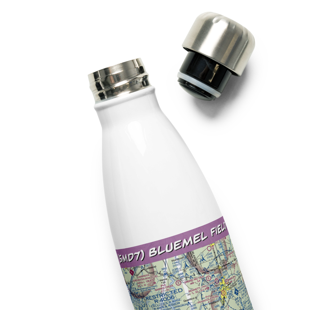 Bluemel Field (5MD7) VFR Sectional Water Bottle 
