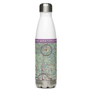 Mc Question's Airport (5MI2) VFR Sectional Water Bottle