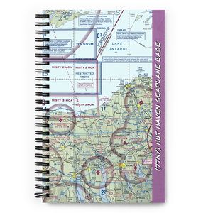 Hut Haven Seaplane Base (77NY) VFR Sectional Notebook