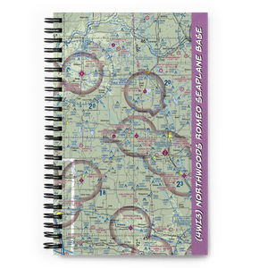 Northwoods Romeo Seaplane Base (4WI3) VFR Sectional Notebook