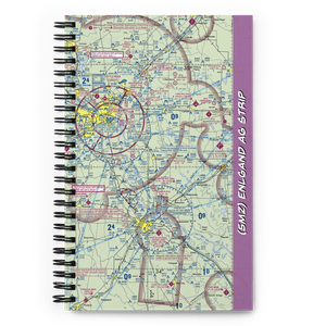 Enlgand ag strip (5MZ) VFR Sectional Notebook