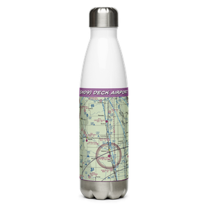 Deck Airport (5ND9) VFR Sectional Water Bottle