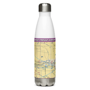 Trego Airport (5NE5) VFR Sectional Water Bottle