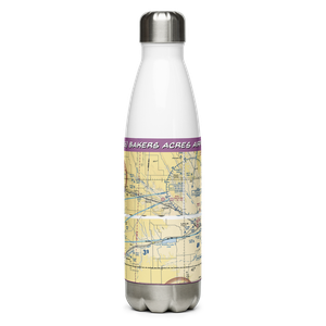 Bakers Acres Airport (5NE6) VFR Sectional Water Bottle